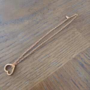 Elegant Gold Heart Pendant Necklace